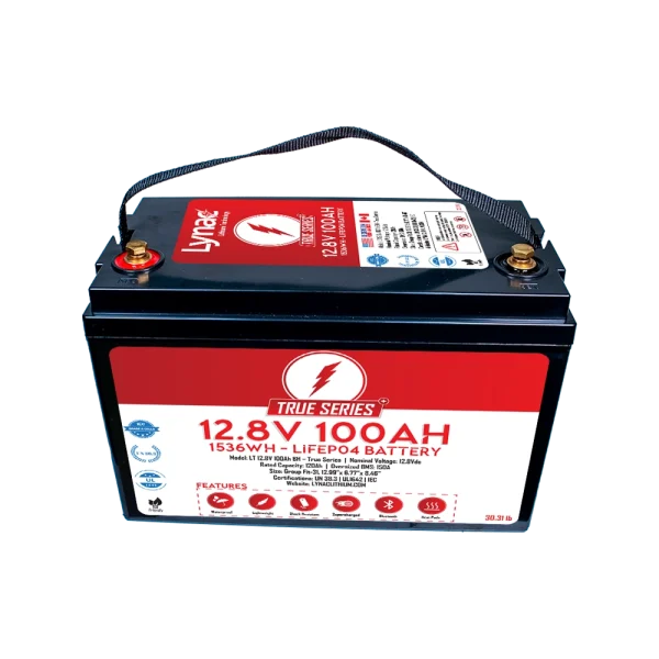 12V 100Ah Bluetooth-Enabled Heat Lithium Battery, delivering smart and powerful energy for your applications.