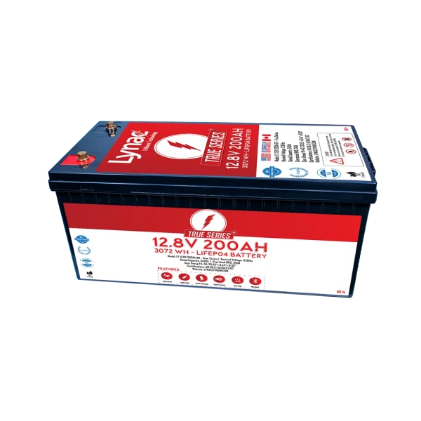 12V 200Ah Bluetooth-Enabled Heat Lithium Battery, delivering smart and powerful energy for your applications.