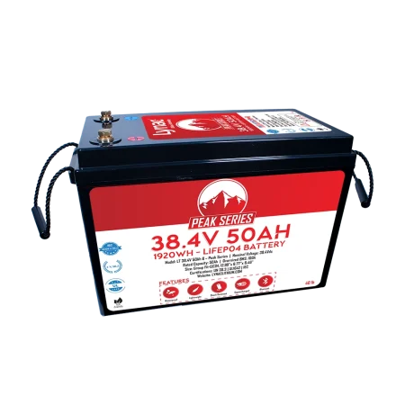 High-Performance 36V 50Ah Lithium Battery, delivering relentless power for your applications