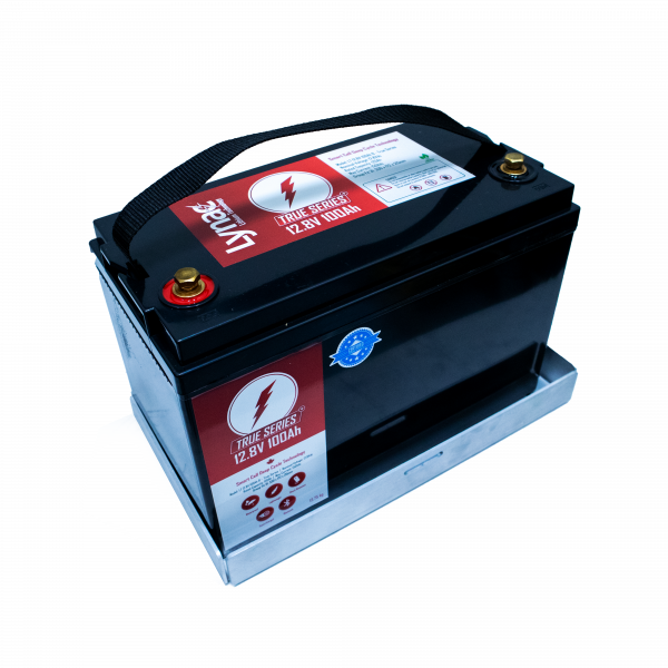 Battery Tray with 100Ah battery side
