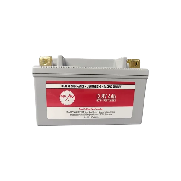 Unleash Race-Ready Power: 12V 4Ah Lithium Battery for ATV, UTV, and Dirt Bikes - High-Performance Lightweight Racing Quality.